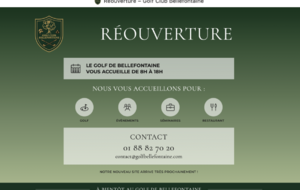 Réouverture du Golf de Bellefontaine