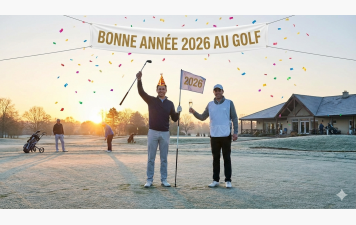 Bonne année golfique !